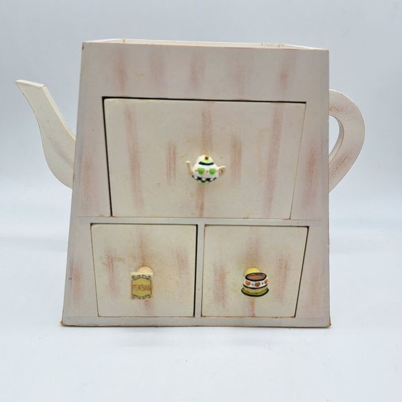 ‎Wooden Tea Box - Picture 1 of 8